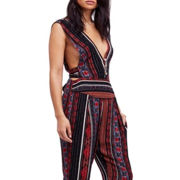 Free People Pants - Free People All Shook Up Jumpsuit